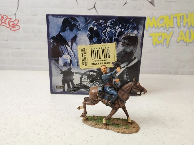 Britains American Civil War 17288 Philip H. Sheridan Horseback Leaders Blue Gray