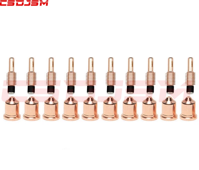 20pk 220842 220819 Plasma Electrode Nozzle For Hypertherm Powermax45/65/85/105