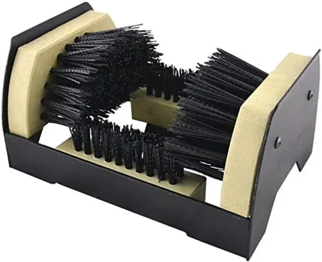 Diamondback Boot Brush - Heavy Duty Shoe and Boot Cleaner with Scraper and Brush