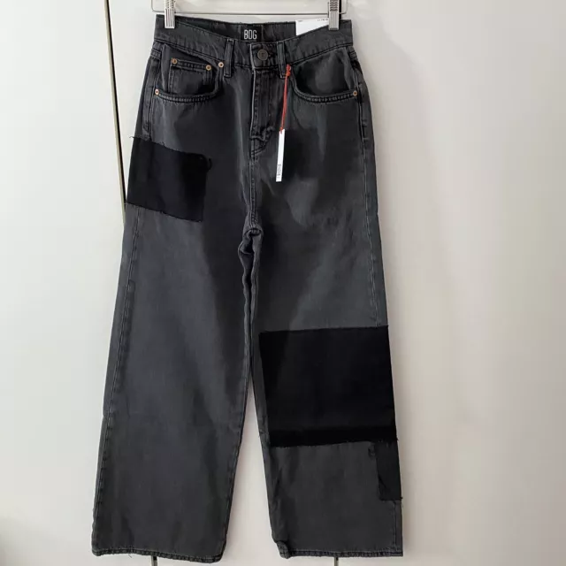 BDG URBAN OUTFITTERS Patchwork Wide-Leg Puddle Jeans Size 27 L32 New ...