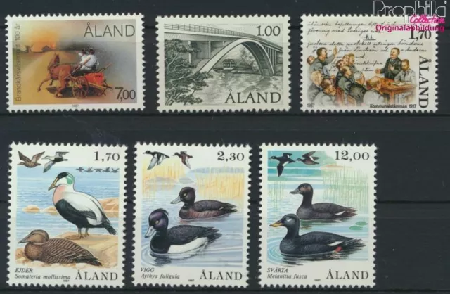 Finlande - aland 20-22,23,24,25 Volume 1987 compl (9222347