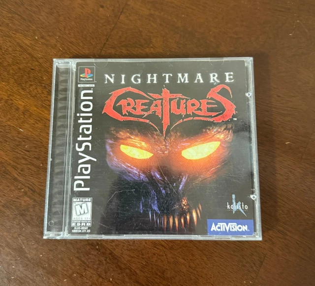 Nightmare Creatures PS1 - Version Japonaise NTSC-J, Complet, Très Bon état