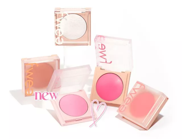 Fwee Blusher Mellow Ver. 5 Colors K-Beauty