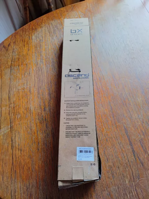 Unused Brand-X Ascend CX Dropper Seatpost. 27.2 x 350mm.