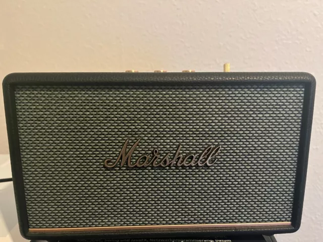 Marshall Acton III BT Black Mobiler Bluetooth-Lautsprecher, kabellos, schwarz