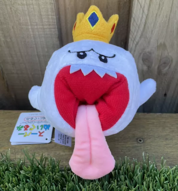 17CM KING BOO Teresa Crown Super Mario Bros Soft Doll Plush Kid