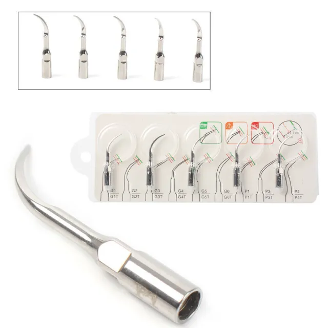 10PCS P1 Dental Scaler Handpiece Perio Scaling Tip for EMS WOODPECKER Ultrasonic