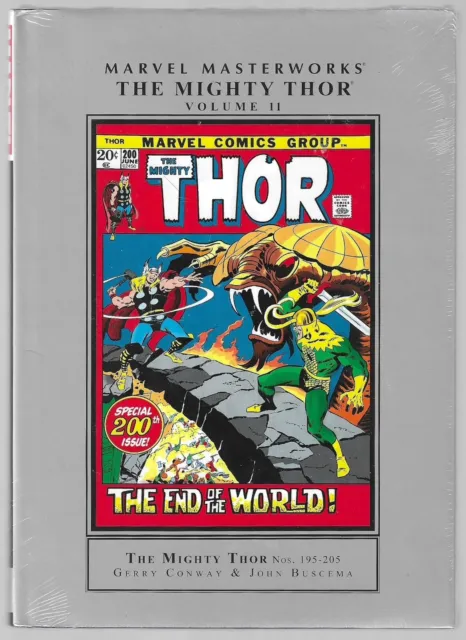 Marvel Masterworks The Mighty Thor Vol 11 FS HC Mephisto Loki Ego Conway Buscema