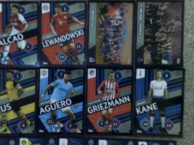 "NUR UK VERKÄUFER"" Panini 32x Champions League 2018/2019 "UK" Aufkleber alle unterschiedlichen GC" 3