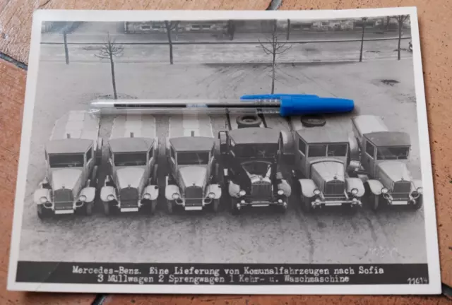 Photo Press Photo Photo Original 1930's Mercedes Benz Trucks Trucks Trucks Lo