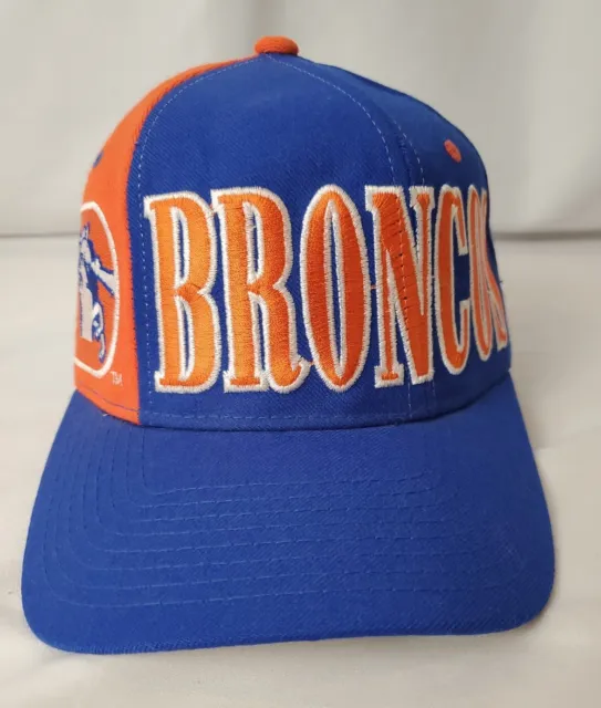 Denver Broncos NWOT Men's Starter Tri Power Snapback Hat NFL Football Vintage