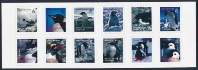 2006 British Antarctic Territory Penguins Self Adhesive Stamps Fine Mint Mnh