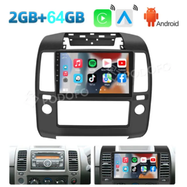 Android 13 Autoradio Für Nissan Navara D40 2006-2012 GPS Navi Carplay WIFI 64GB