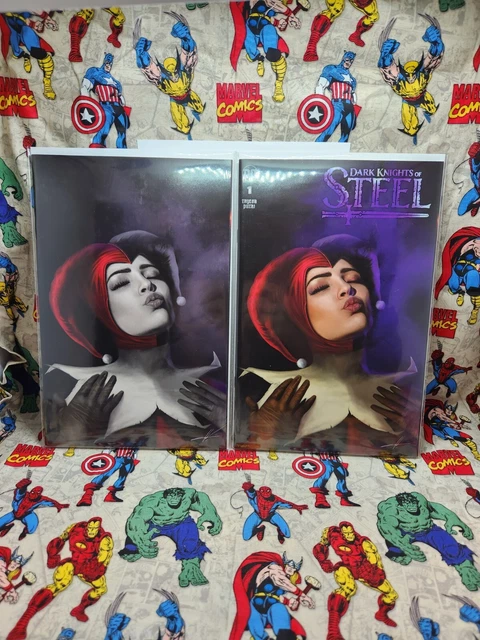 Dark Knights of Steel #1 Carla Cohen Exclusive Trade/Color Splash