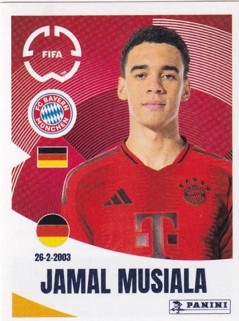16 Paket (80 Sticker) Panini America Club World Cup 2025 Albüm Major Futbol Klüp