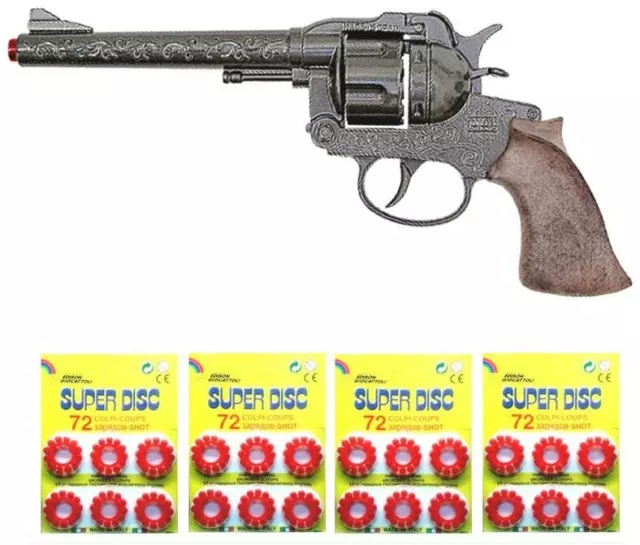 PACK 384 FULMINANTES en aros de 8 tiros pistolas juguete. Amorces 8T+ Funda  EUR 17,99 - PicClick ES