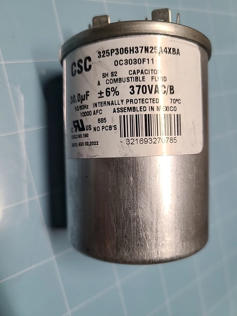 Oc3030F11Sp - Baldor - Oil Capacitor
