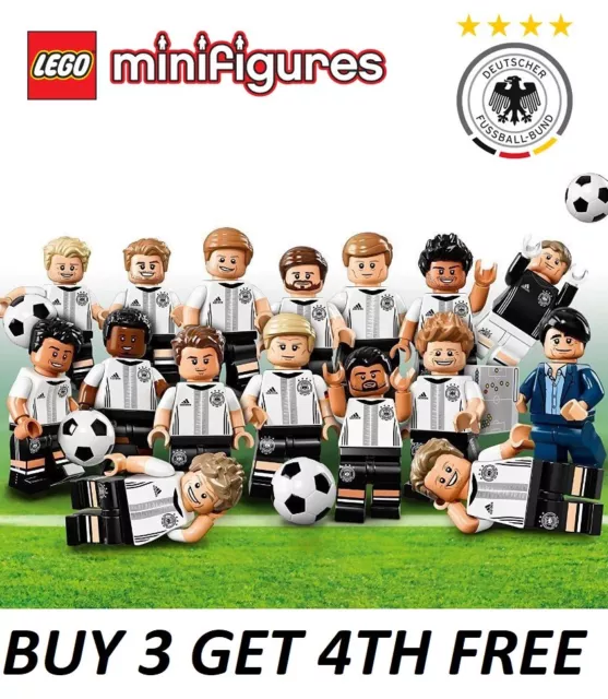 Lego Minifigures 71014 Germany DFB The Mannschaft Football Minifigures