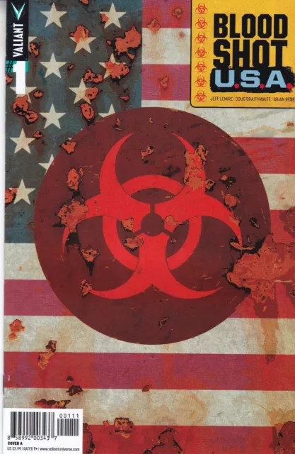 Valiant Comics Bloodshot Usa #1 October 2016 Fast P&P Same Day Dispatch