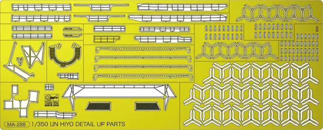 Hasegawa 40097 - 1/350 Ijn Hiyo Détail Parts - Neuf