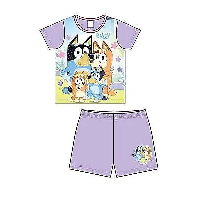 Bluey Girls Short Pyjama Set 18 Months-5 Years