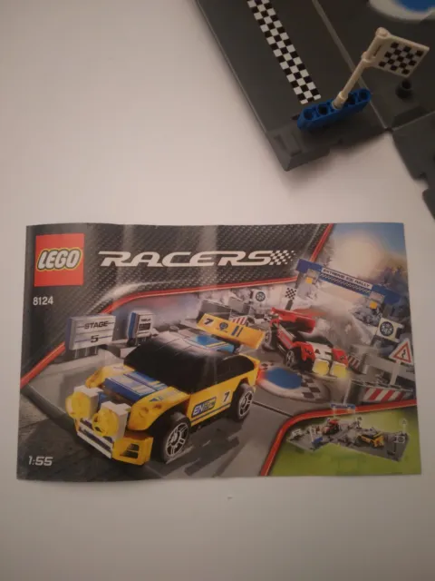 LEGO 8124 RACERS raduno sul ghiaccio usato con manuale no scatola 3