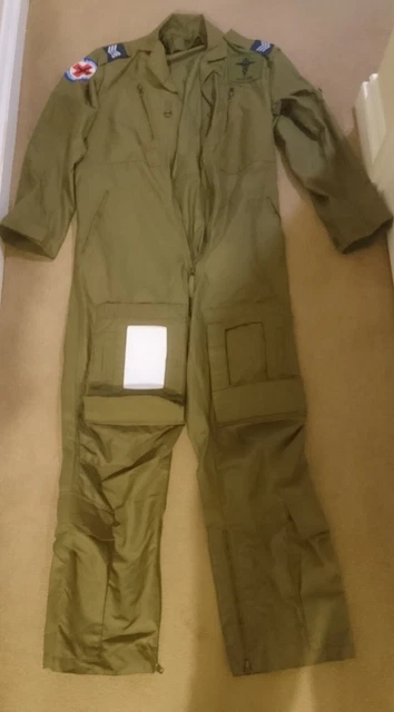 Original British army Aircrew MK15 RAF aramid suit coverall Sage green Air force