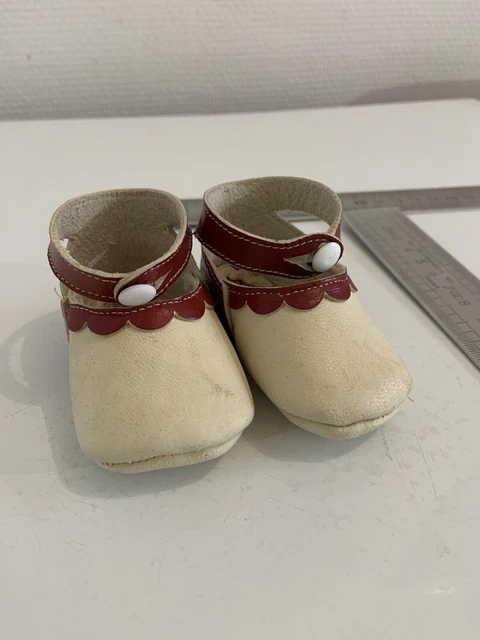 Chaussures Anciennes Pour Poupee Ancienne Jumeau, Bru, Steiner, Sfbj