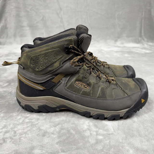 KEEN TARGHEE III Dry Waterproof Hiking Boots Men's Size 16 Brown/Gray ...