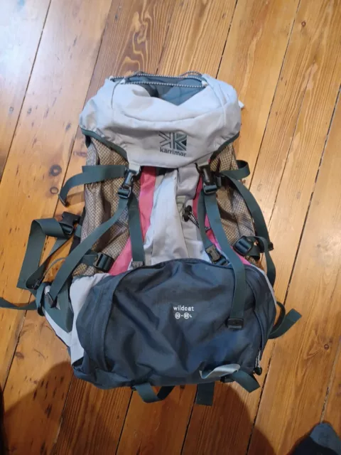 Karrimor Wildcat 65 Hiking Walking Rucksack Backpack Bag 65L Camping Waterproof