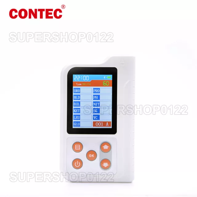 11 Parameters 800pcs Test Strips Portable LCD Urine Analyzer Bluetooth+USB cable