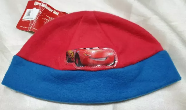 BNWT Disney Cars 3 in 1 Winter set - Hat, scarf and mits. Benefits Charity 2