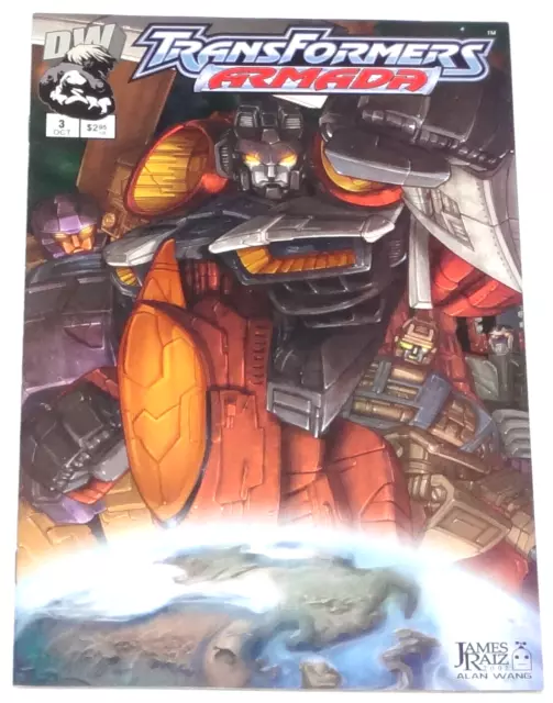 2002 DREAMWAVE VOL 1 TRANSFORMERS ARMADA 3 VF/NM 1st PRINT DW COMIC BOOK ENERGON
