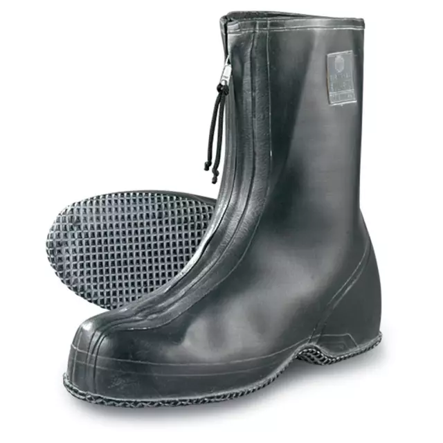 Original Bw Cosmoped Bundeswehr Überschuhe Gummistiefel Regenschuhe Nässeschutz