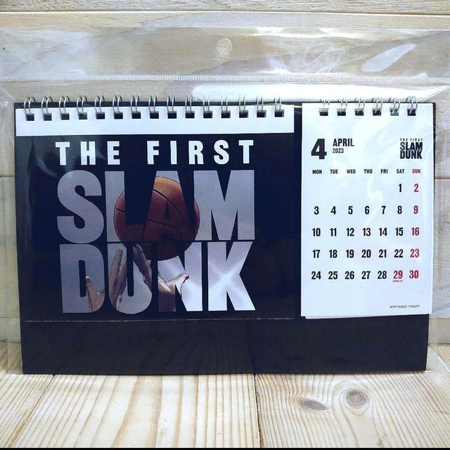 SLAM DUNK THE First Slam Dunk calendar 2023 Official Goods 80.75