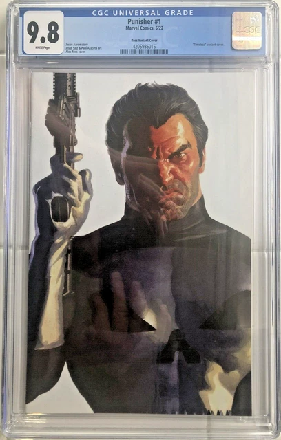 Punisher #1 CGC 9.8 Alex Ross "Timeless" Variant Cover / Marvel 2022 5/22