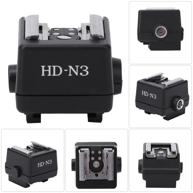 HD N3 PC Flash Light Hot Shoe Mounting Adapter Accessory For Video Came MPF