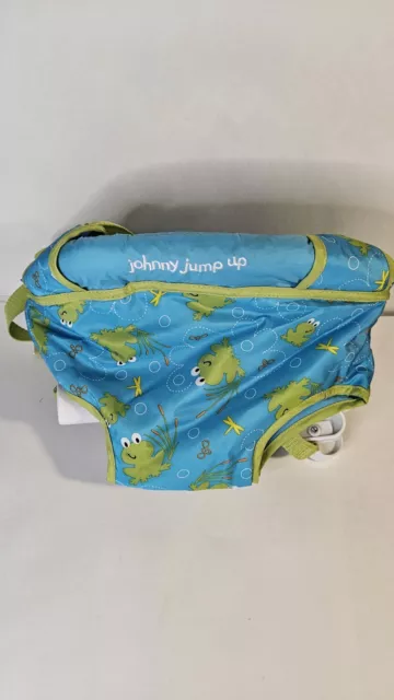 Evenflo Johnny Jump Up - Green Frogs - Door Doorway Baby Jumper Exerciser