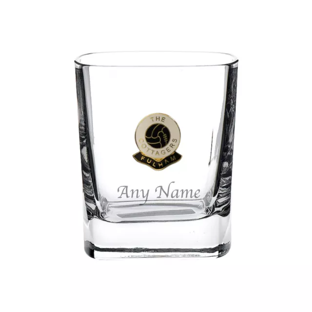 Personalised Fulham Football Club Mixer Glass