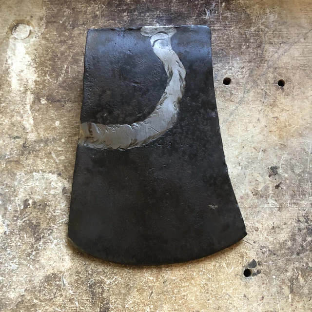 Hytest Rabbiter Tool VINTAGE HYTEST 4.5 Lb Forged Tools Tasmanian Pattern Axe Head ...