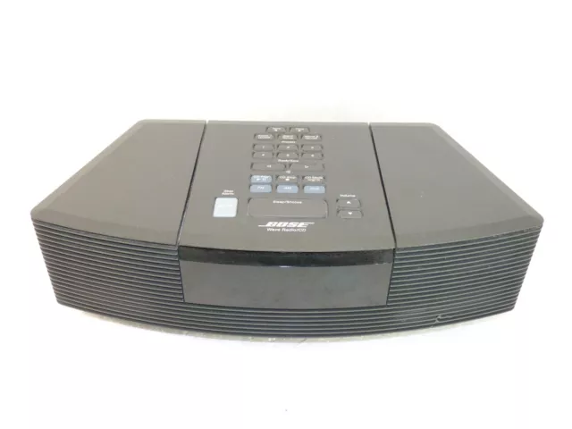 Bose Wave Radio AM/FM CD Music Player System Black #AWRC-1G NO Remote FOR PARTS! Bose Wave Radio AM/FM CD Music Player System Black #AWRC-1G NO Remote FOR PARTS!