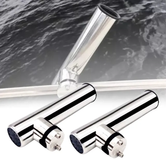 Reliable Boat Stainless Steel Fishing Rod Holder Rails 1832mm