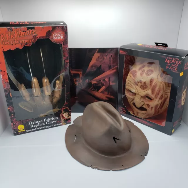 Rubies Nightmare On Elm Street Freddy Krueger Deluxe Metal Glove , Mask, Hat