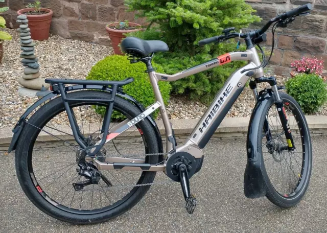 Haibike sduro trekking 1.0 electric best sale hybrid bike