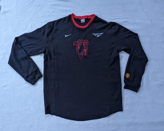 NIKE MANCHESTER UNITED Red Devils Old Trafford Football Waffle Shirt