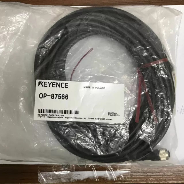 1PC Keyence OP-87566 OP87566 Sensor Cable New In Box Expedited Shipping