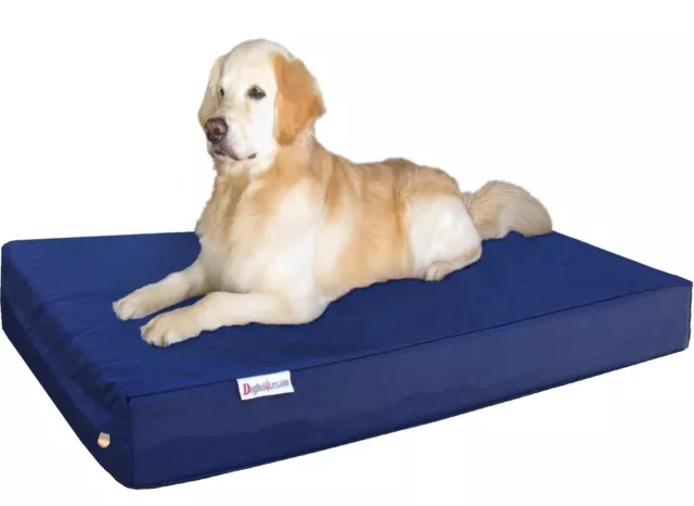 55"X37"X8" XXL Waterproof Orthopedic Gel Memory Foam Pet Bed for Extra Large Dog