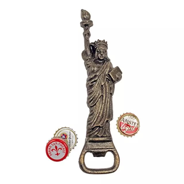 Design Toscano Statue of Liberty Cast Iron Bottle Opener