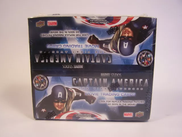 Captain America The 1st Avenger - 2011 Upper Deck Sealed Trading Card Box