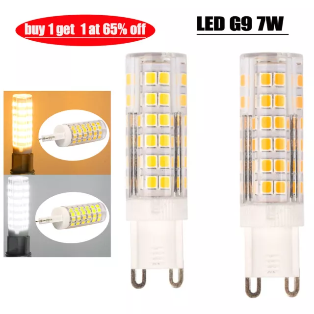 G9 LED 7W Light Bulb Warm Cool White Replacement For G9 Halogen Capsule Bulbs